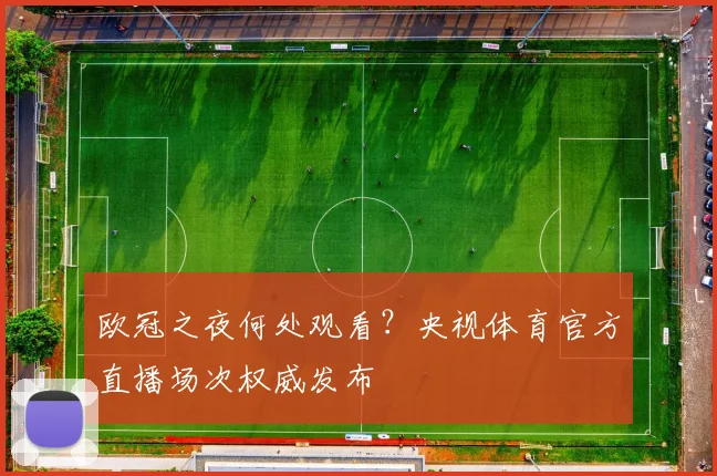 欧冠之夜何处观看?央视体育官方直播场次权威发布